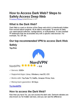 how to access dark web on iphone