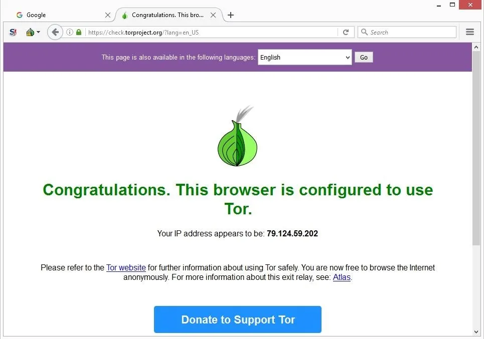 access to the dark web