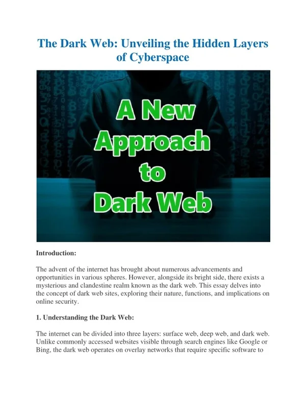 dark web sites drugs